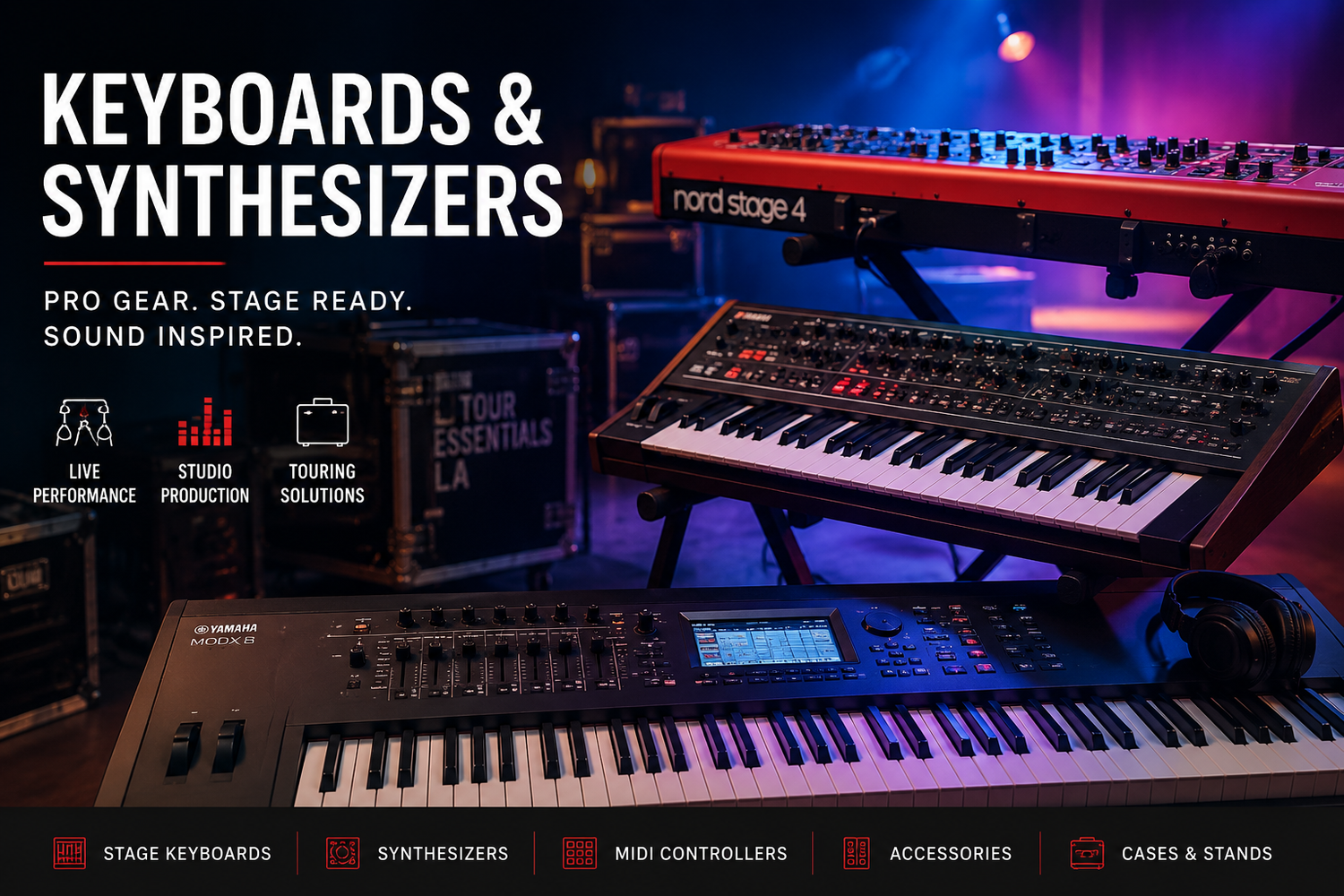 Keyboards & Synthesizers