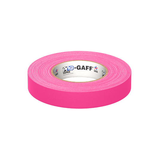 Pro Tapes Pro Gaff Fluorescent Gaffer Tape – 1" x 50 Yard FL Colors