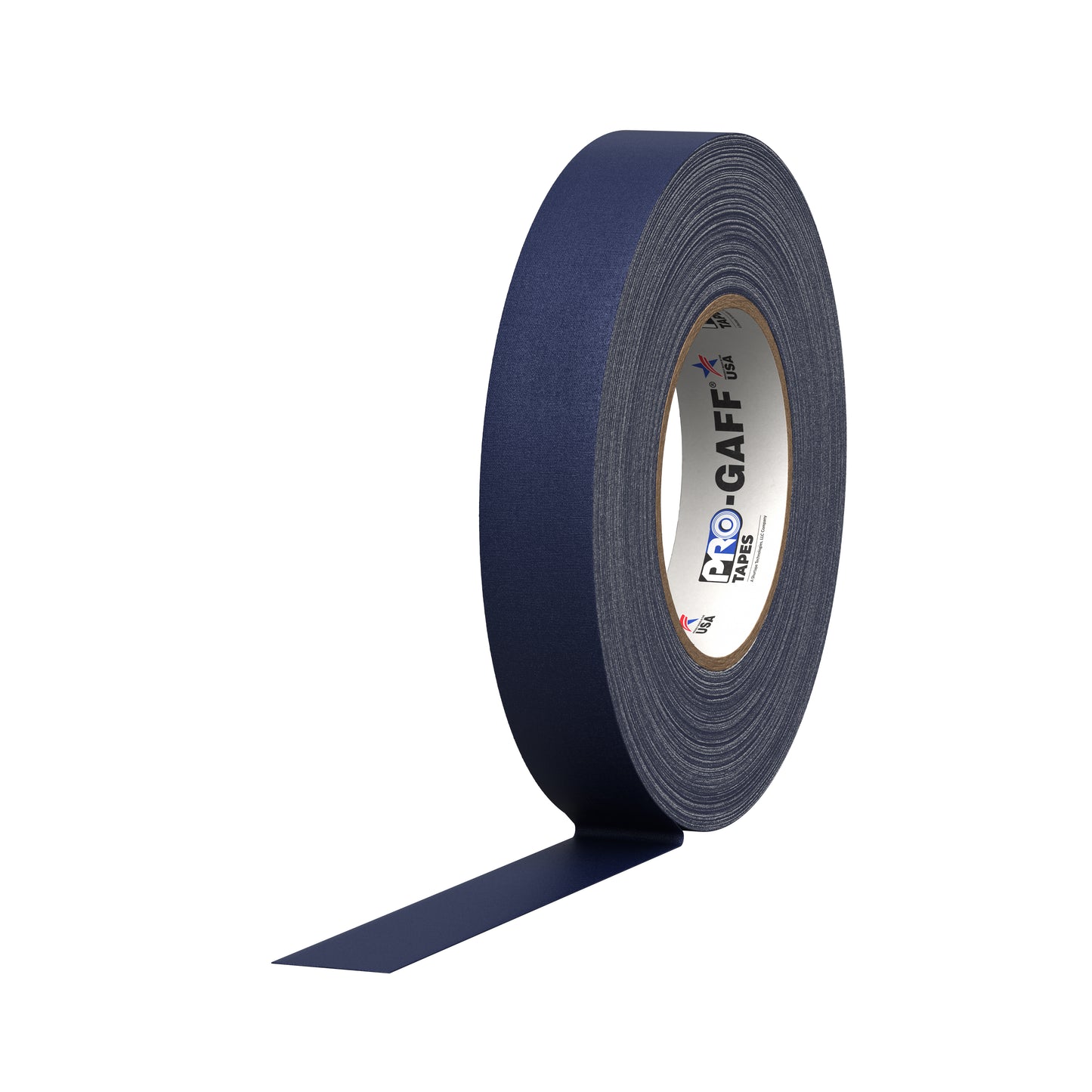 ProTapes Pro Gaff gaffers tape roll, navy blue, 55-yard length, 1-3 inch widths