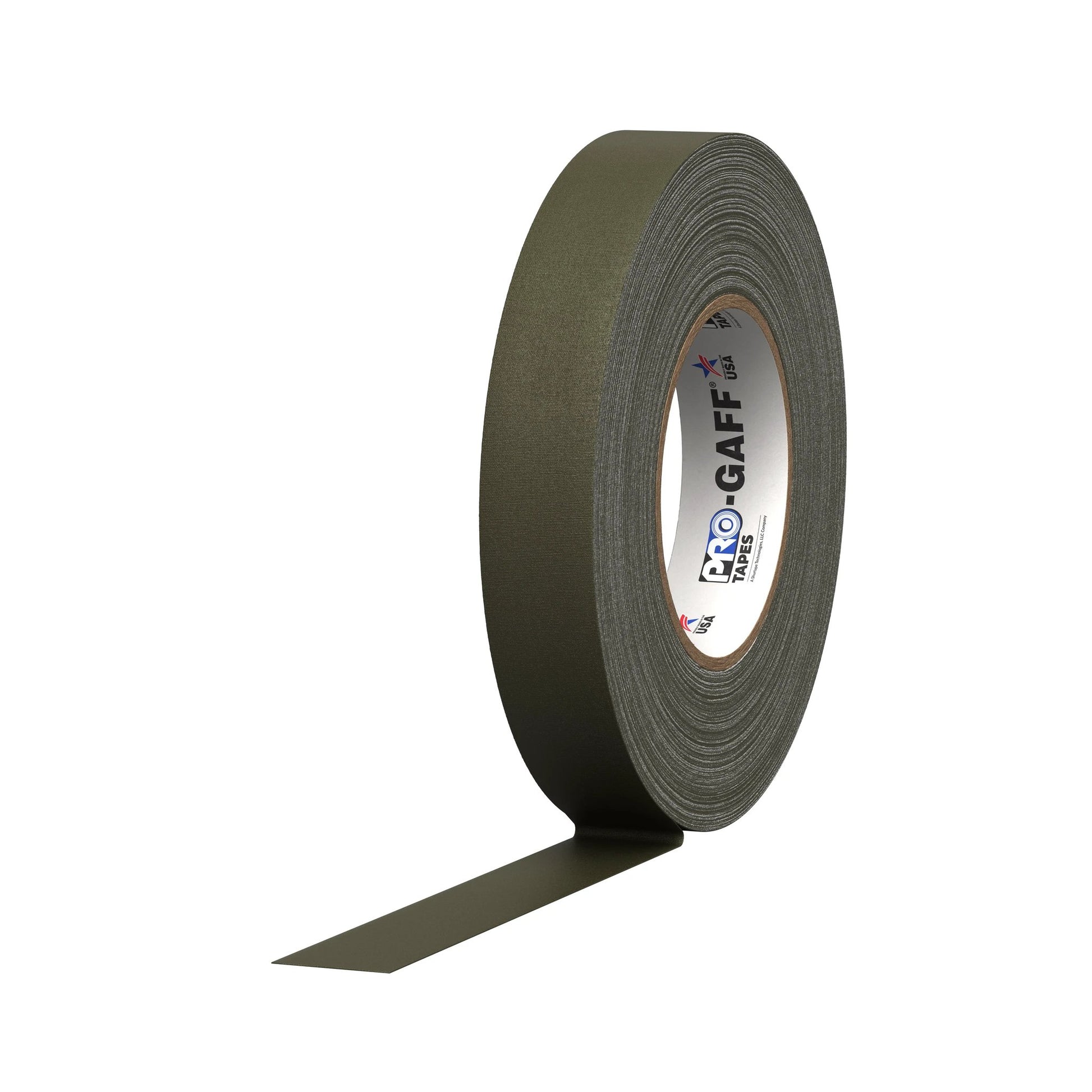 Pro Gaff gaffers tape, 1-inch olive green roll by Pro Tapes