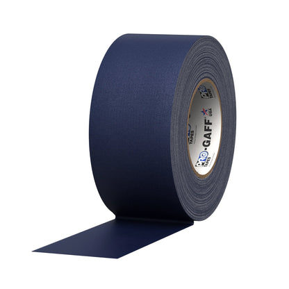 Pro Gaff gaffer tape by Pro Tapes, navy blue, 3-inch wide