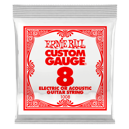 Ernie Ball Plain Steel Guitar Strings