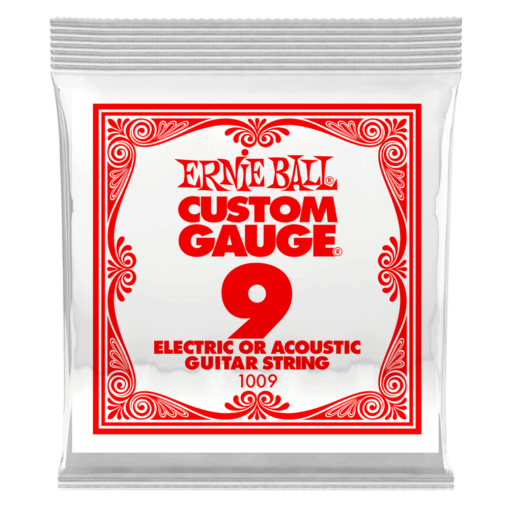 Ernie Ball Plain Steel Guitar Strings