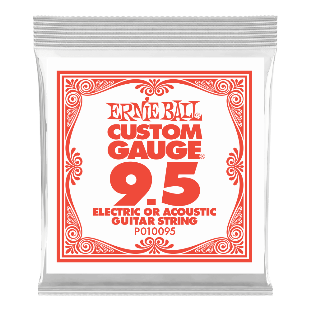 Ernie Ball Plain Steel Guitar Strings