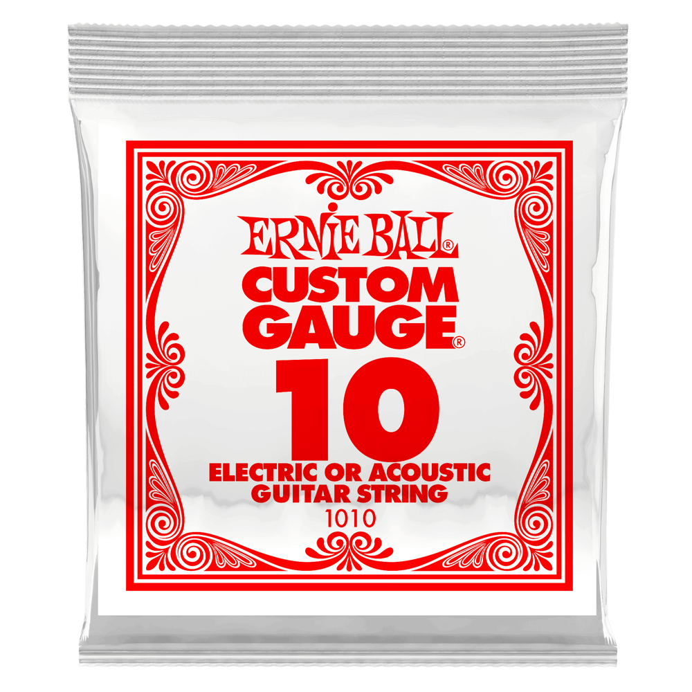 Ernie Ball Plain Steel Guitar Strings