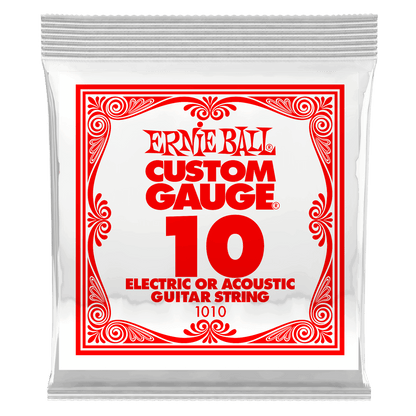Ernie Ball Plain Steel Guitar Strings