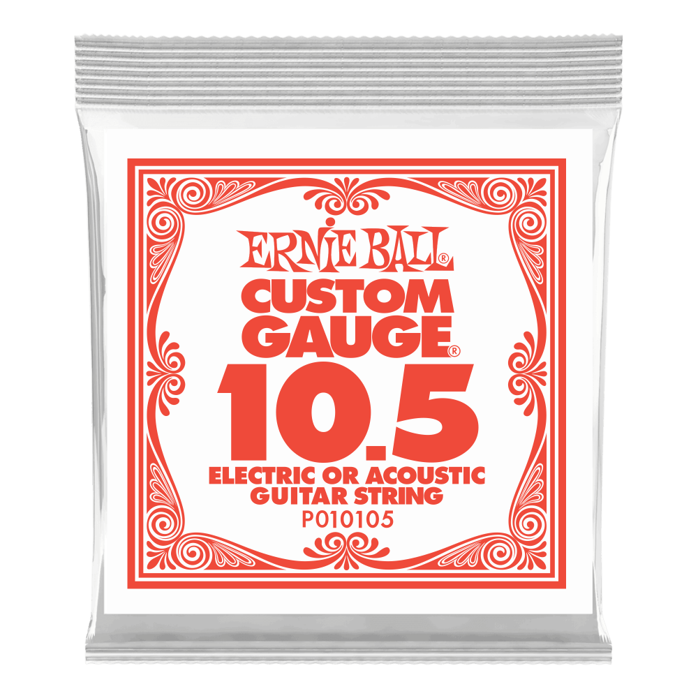 Ernie Ball Plain Steel Guitar Strings