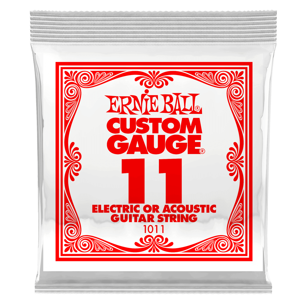 Ernie Ball Plain Steel Guitar Strings