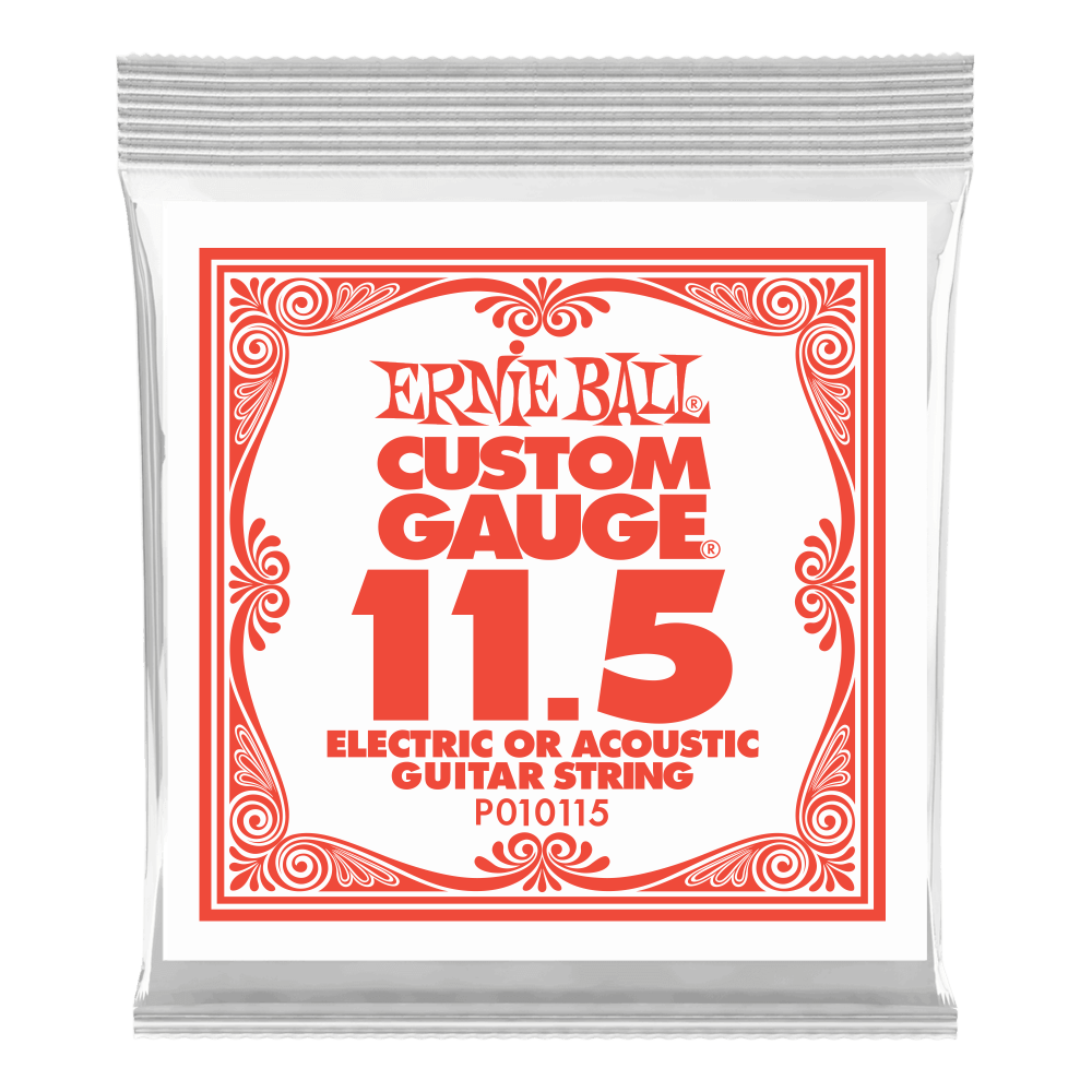 Ernie Ball Plain Steel Guitar Strings