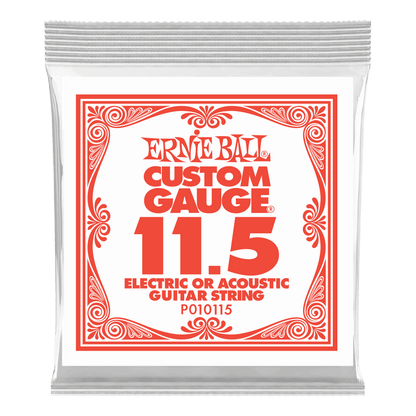 Ernie Ball Plain Steel Guitar Strings