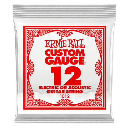 Ernie Ball Plain Steel Guitar Strings