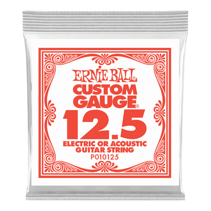 Ernie Ball Plain Steel Guitar Strings