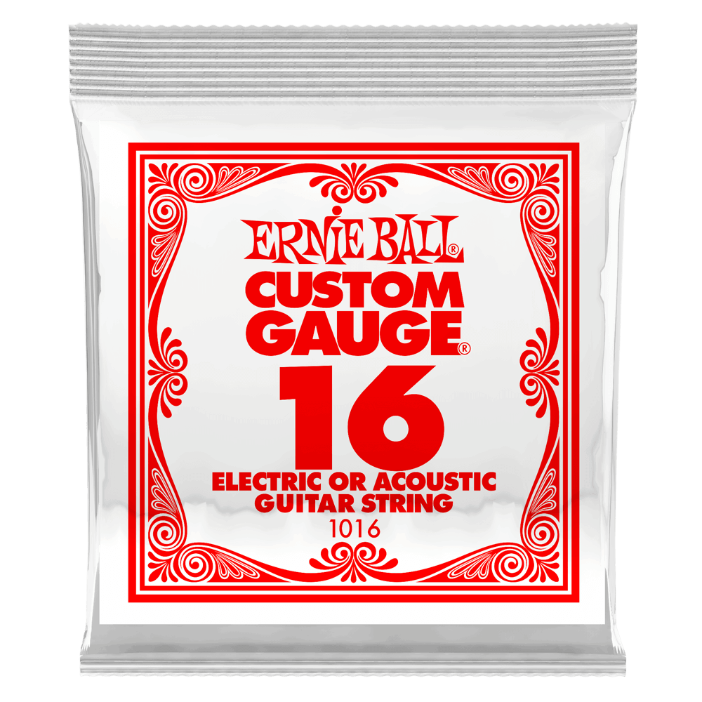 Ernie Ball Plain Steel Guitar Strings