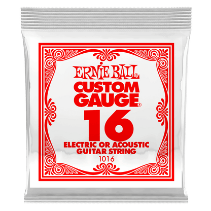 Ernie Ball Plain Steel Guitar Strings