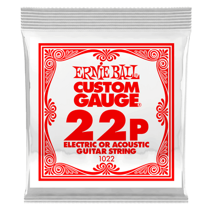 Ernie Ball Plain Steel Guitar Strings