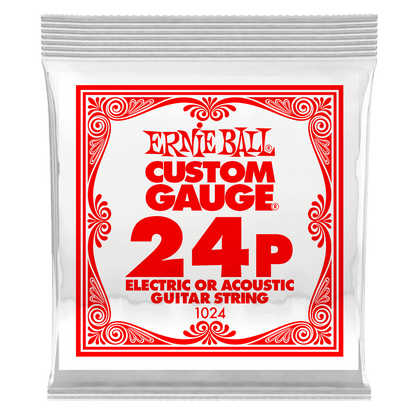 Ernie Ball Plain Steel Guitar Strings