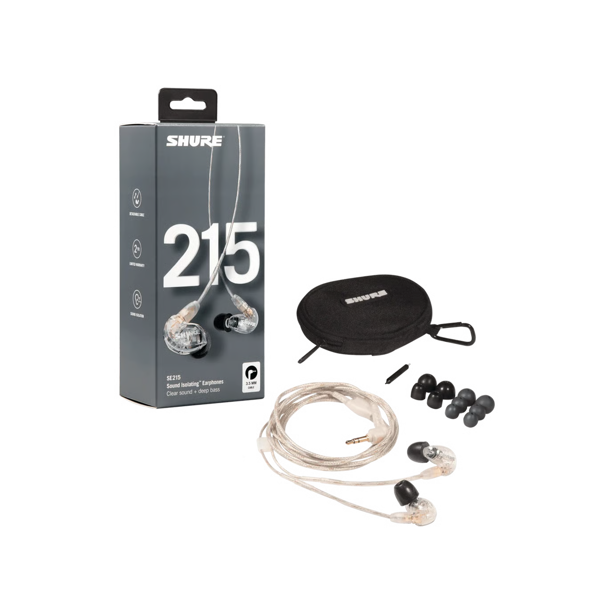 Shure SE215 Professional Sound Isolating™ Earphones