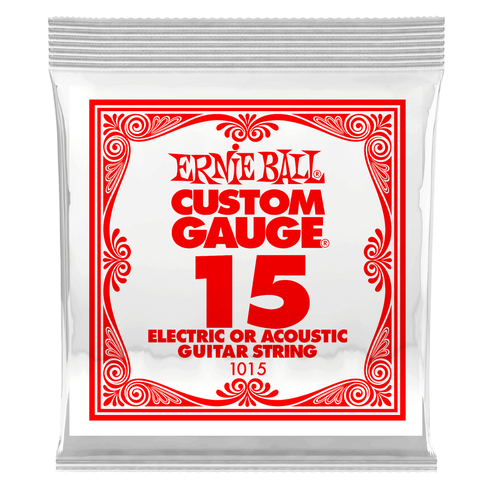 Ernie Ball Plain Steel Guitar Strings