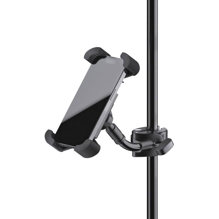 K&M 19755 Universal Smartphone Holder - Clamp On