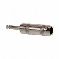 Switchcraft 184L 1/4 in mono 2-conductor cable-mount connector with solder lugs and large 0.451 in hole