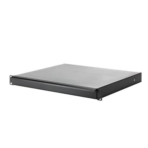 Adam Hall 1 Space Rack Mount Sliding Shelf/Drawer