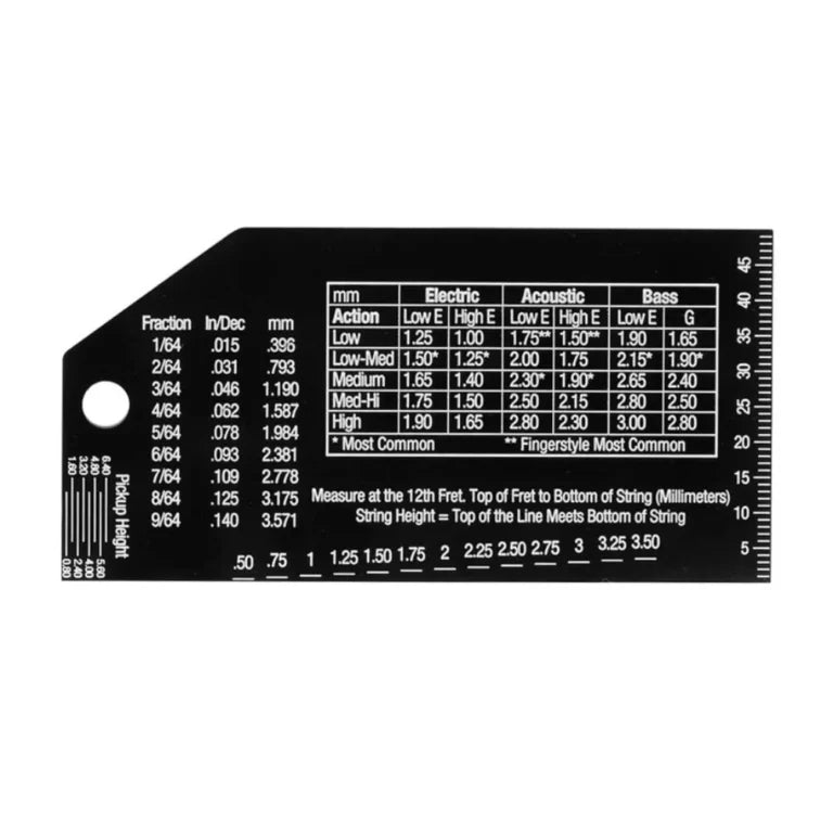 Music Nomad Precision String Action Gauge