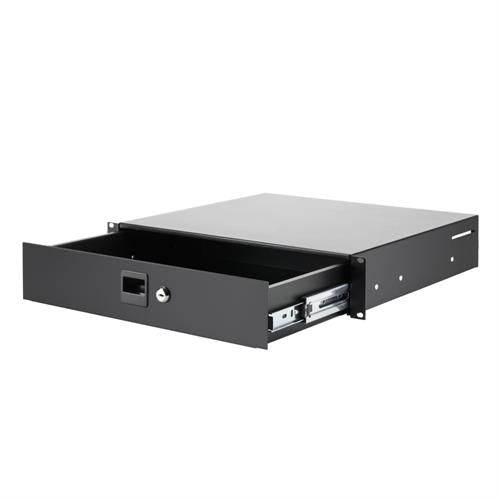 Adam Hall 2 Space Rack Mount Drawer