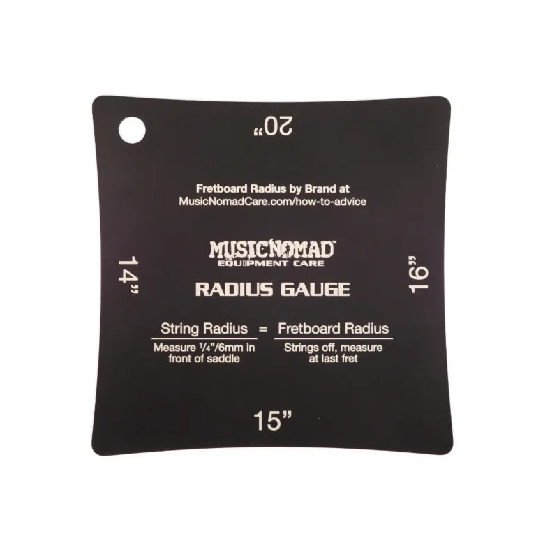Music Nomad Precision Radius Gauge Set – 2 Pak