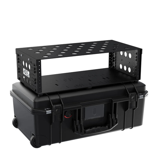 Circle Three Designs 3RU-W Carry On Fly Rack with Pelican Air 1535