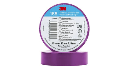3M Temflex Electrical Tape 165, 3/4 In x 60 ft