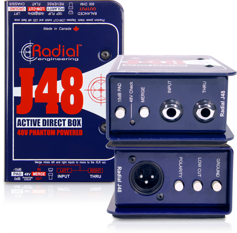 Radial J48 Active DI Direct Box