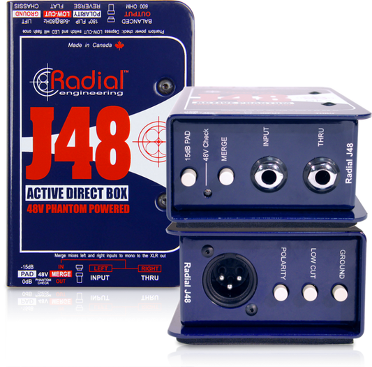 Radial J48 Active DI Direct Box