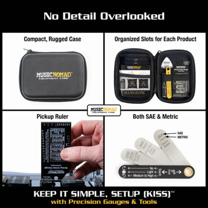 Music Nomad Precision Setup Gauge Set – 6 pc.