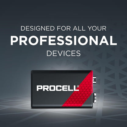 Duracell PC1604A Procell Alkaline Batteries 9V