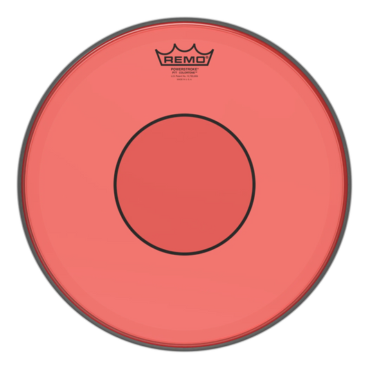 Remo Powerstroke P77 Colortone Red Snare Drumhead