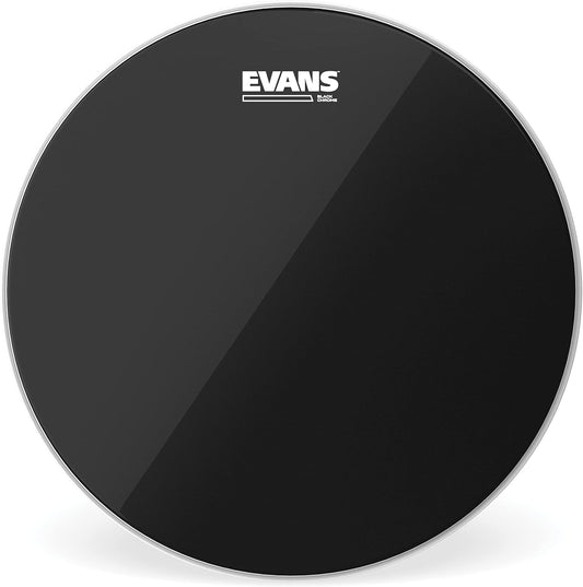 Evans Black Chrome Drum Head