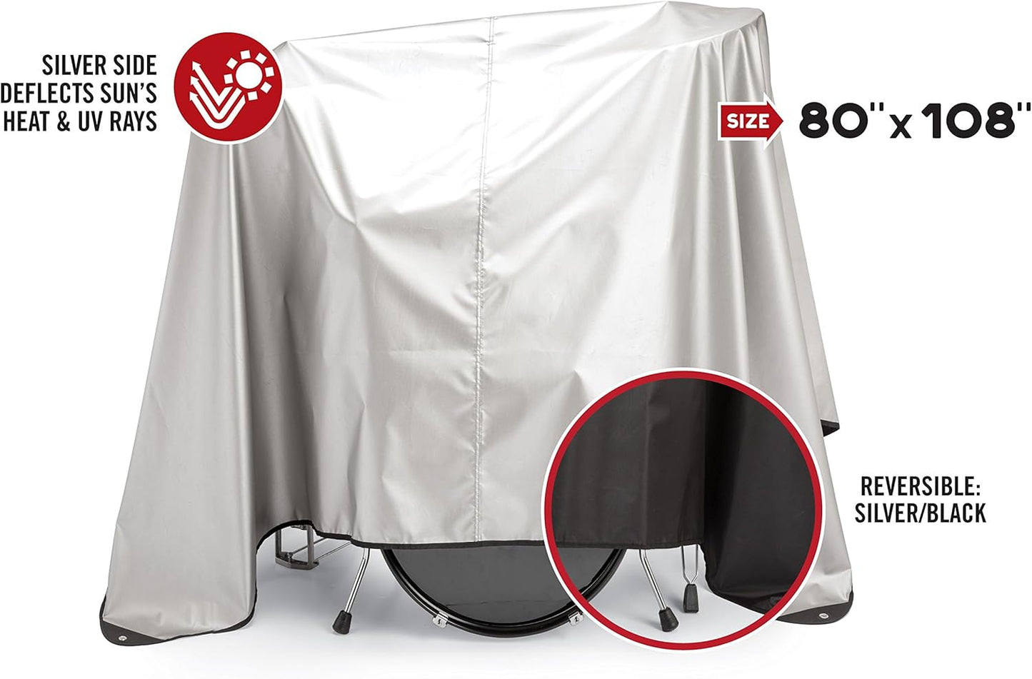 Maloney StageGear Covers 63061 Drum Cover 80x108-inch