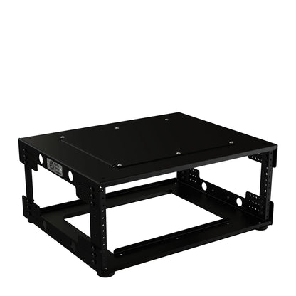 Circle Three Designs 4RU Aluminum Gen 2.0 Fly Rack with Pelican Air 1637