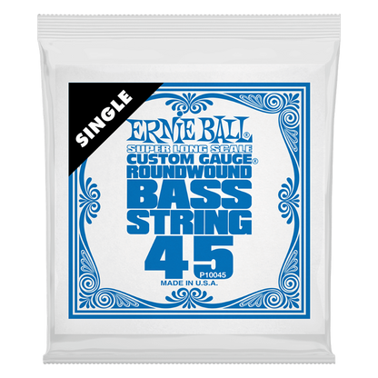 Ernie Ball Electric Bass String Single