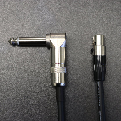 Beard Builds Shure Bodypack Cable (Right Angle)