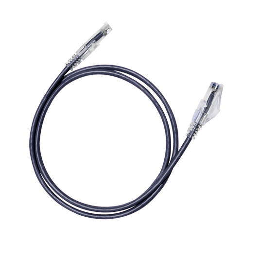 Hosa 28 AWG Slim Cat6 Ethernet Cable, 10-Pack 12"