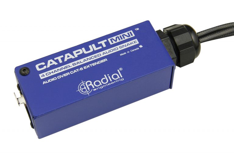 Radial Catapult Mini RX Compact Cat 5 Analog Snake Receiver