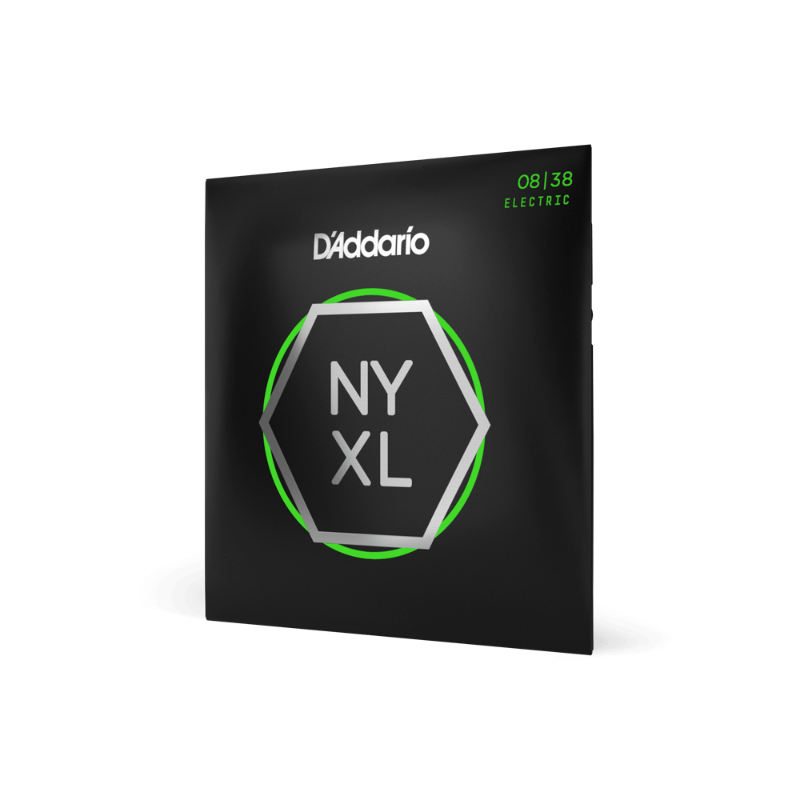 D'Addario 08-38 Extra Super Light, NYXL Electric Guitar Strings