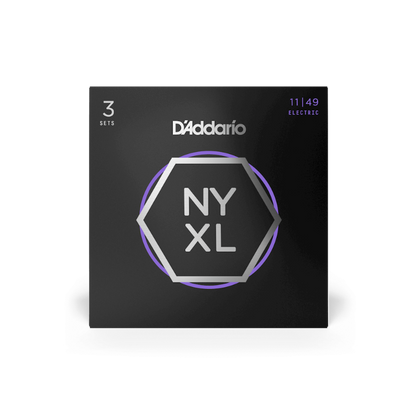 D'Addario 11-49 Medium, NYXL Electric Guitar Strings