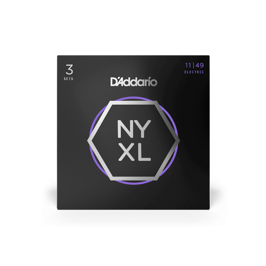 D'Addario 11-49 Medium, NYXL Electric Guitar Strings