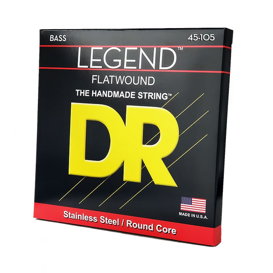 DR Strings Legend 45-125 Flatwound Stainless Steel Strings (5-String)
