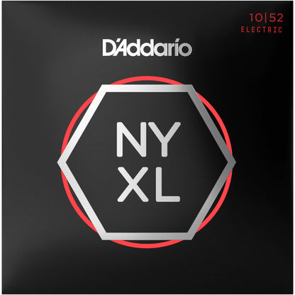 D'Addario 10-52 Light Top/Heavy Bottom, NYXL Electric Guitar Strings