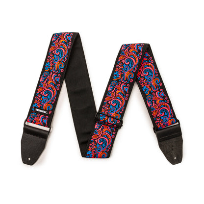 Dunlop Jimi Hendrix™ Blacklight Love Drops Pink Strap