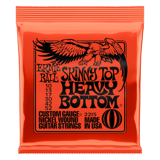 Ernie Ball 10-52 Skinny Top Heavy Bottom Slinky Nickel Wound Guitar Strings