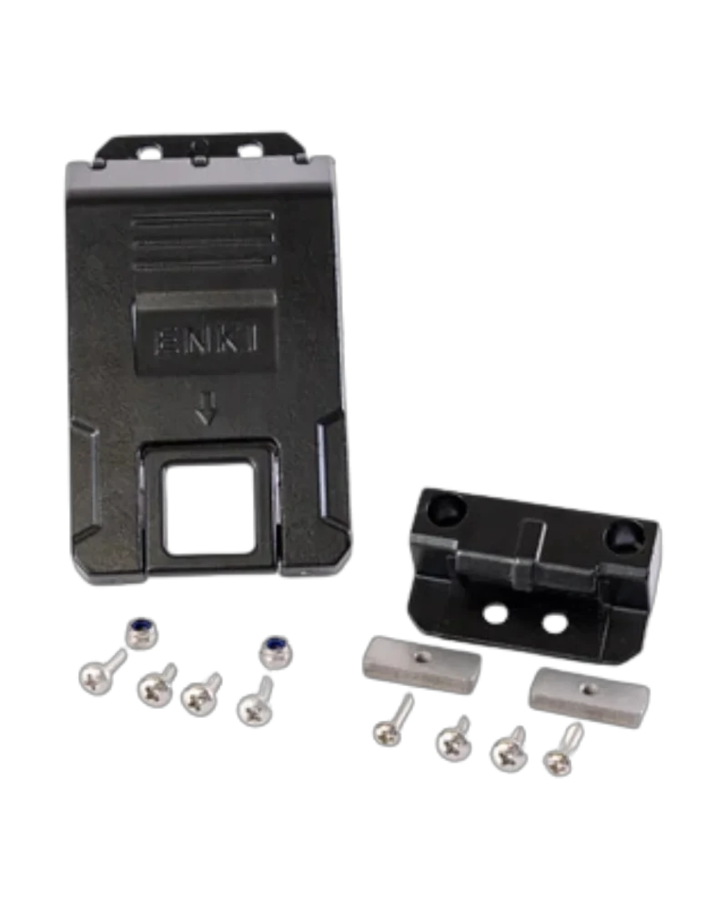 ENKI AMG Series Case Gen 3 replacement latch kit, black with mounting hardware and screws